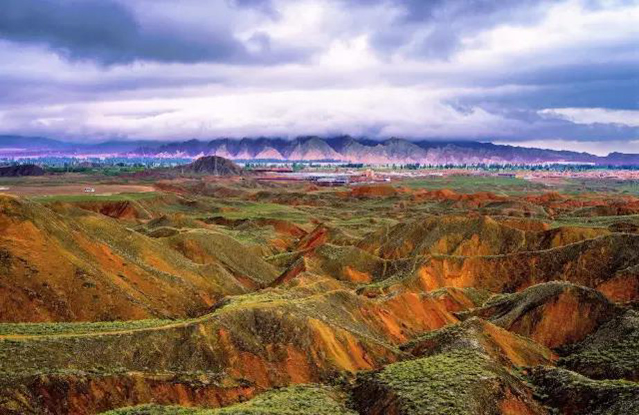 甘肃,山川壮丽,丰收画卷🌄🌾🍁